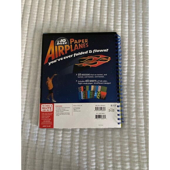 Klutz Book of Paper Airplanes Collectable - Picture 4 of 4